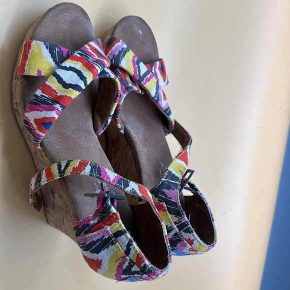 Toms high heels strappy sandal size 7 - Picture 9 of 12